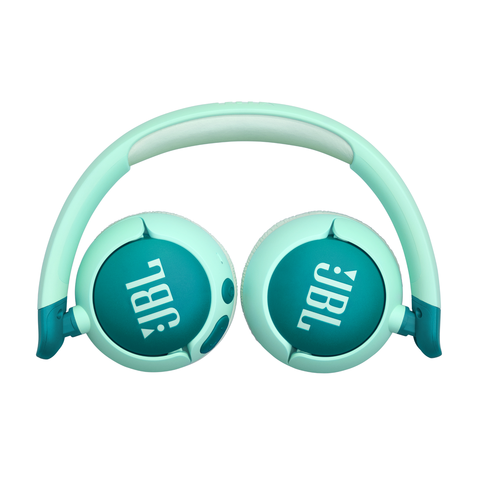 JBL Junior 320BT - Green - Wireless on-ear kids headphones - Top
